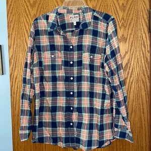 Plaid XL Old Navy button down